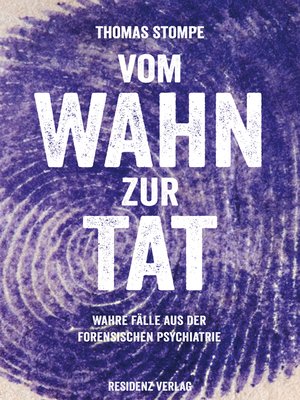 cover image of Vom Wahn zur Tat